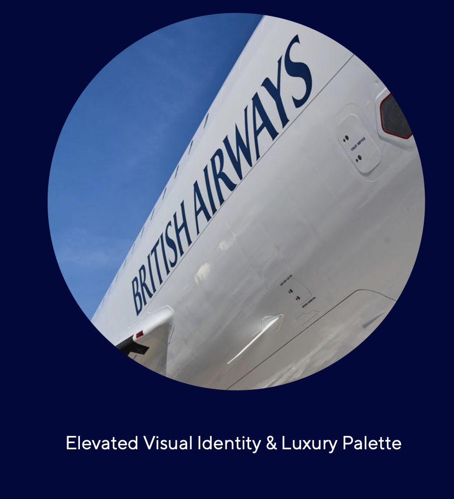 Elevated visual identity for British Airways
